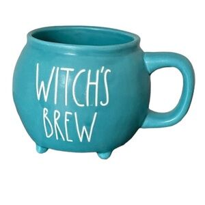 RAE DUNN WITCHES BREW BLUE MUG
